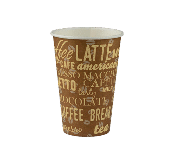 Paper vending cup Brownie 9 oz