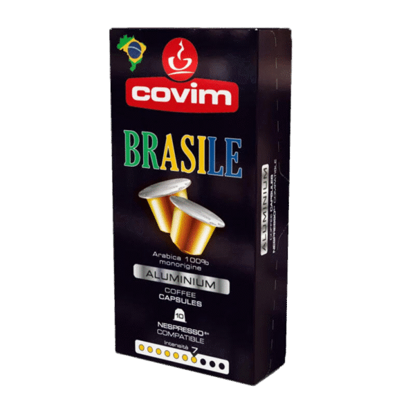 COVIM Alluminio Brasilia - capsules "Nespresso" 10 pcs
