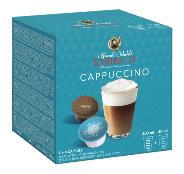 DOLCE GUSTO Coffee capsules GRAN CAFFE GARIBALDI Cappuccino, 16 pcs