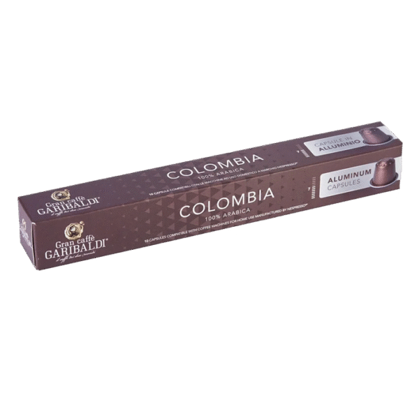 Capsules Nespresso Compatibles Garibaldi Colombia 10 pieces