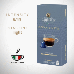NESPRESSO Coffee capsules GRAN CAFFE GARIBALDI Decaffeinato, 10 pcs