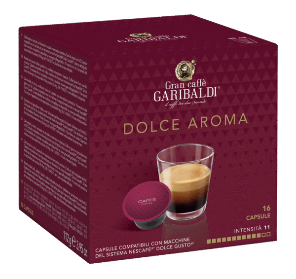 DOLCE GUSTO Coffee capsules GRAN CAFFE GARIBALDI Dolce Aroma, 16 pcs