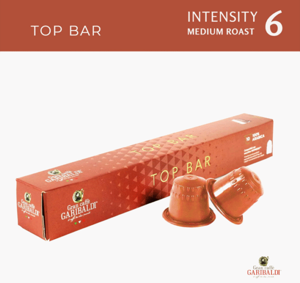 NESPRESSO Coffee capsules GRAN CAFFE GARIBALDI Top Bar, 10 pcs