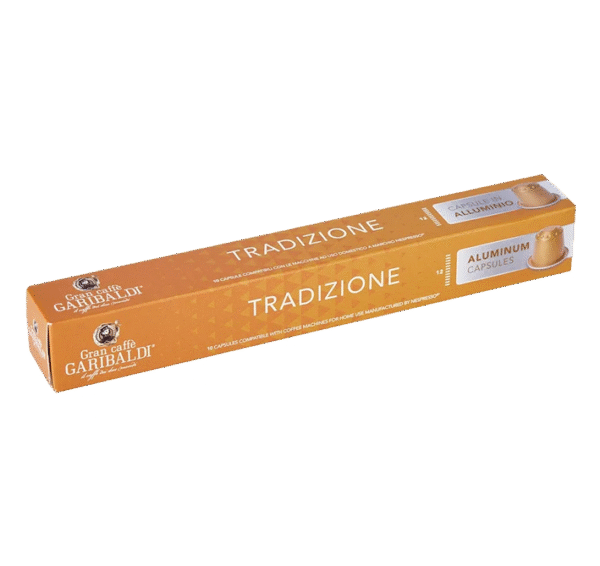 Capsules Nespresso Compatibles Garibaldi Tradizione 10 pieces
