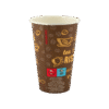 Paper vending cup Brownie 12 oz - Image 2