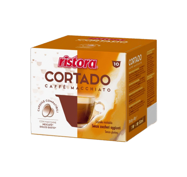 RISTORA Cortado – capsules Dolce Gusto® 10 pcs