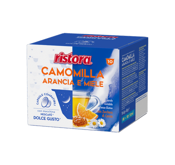 RISTORA Camommila Arancia e Miele – capsules Dolce Gusto® 10 pcs