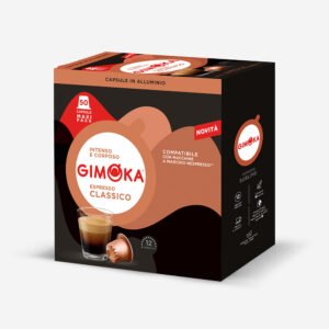 GIMOKA In Alluminio Classico - Nespresso® capsules 50 pcs.  -  coffee capsule