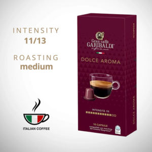 GARIBALDI Dolce Aroma – Capsules “Nespresso" System 10 pcs